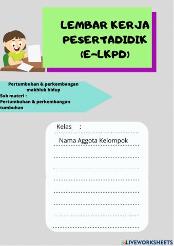 Kesimpulan Pertumbuhan dan perkembangan