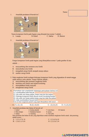 Evaluasi listrik