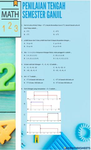 Pts ganjil matematika kelas 7