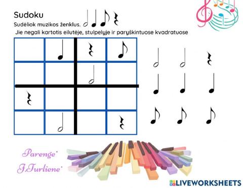 Muzikinis sudoku