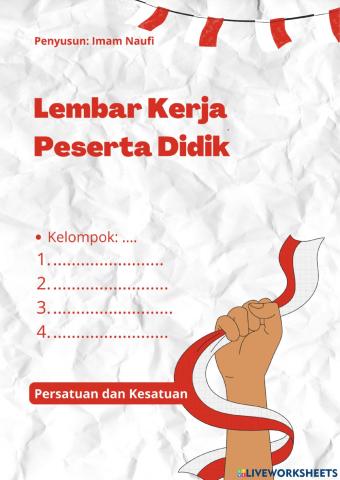 Persatuan dan kesatuan