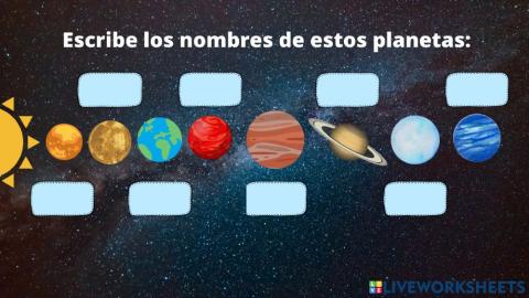 Los planetas