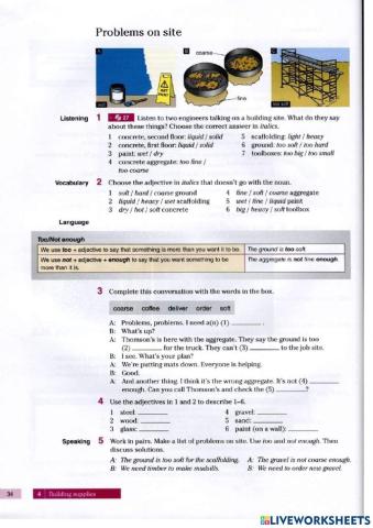 Unit 4 English for construction p34