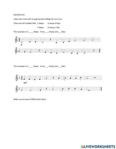 Solfege Write In -11