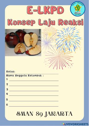 LKPD: Konsep Laju Reaksi