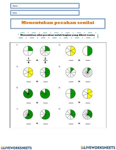 Lkpd gambar pecahan