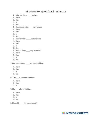 Review midterm 1.1 - 1