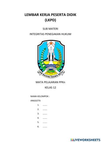 Integritas penegakan hukum