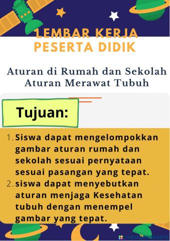 Aturan di Rumah dan Sekolah