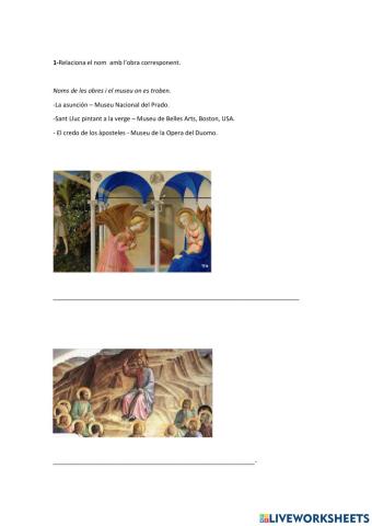 Obras de Arte del Nuevo Testamento