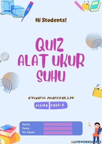 Quiz Alat Ukur Suhu