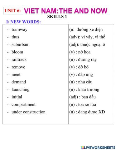 English 9- u it 6-  skills 1