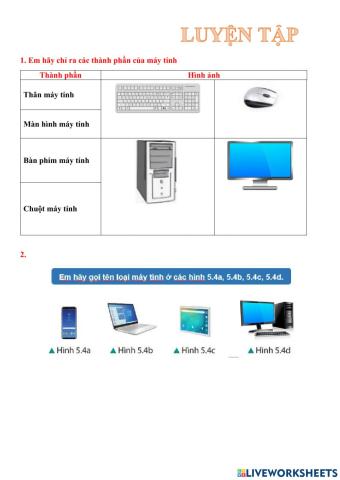 TH3.Bài 5. Luyện tập