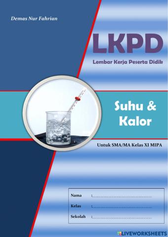 Suhu dan Kalor (Pertemuan 1)