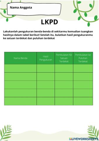 LKPD Pembulatan