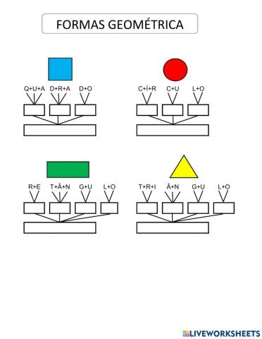 Soletrando formas geométricas