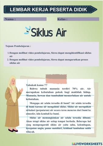 Siklus Air Fase B