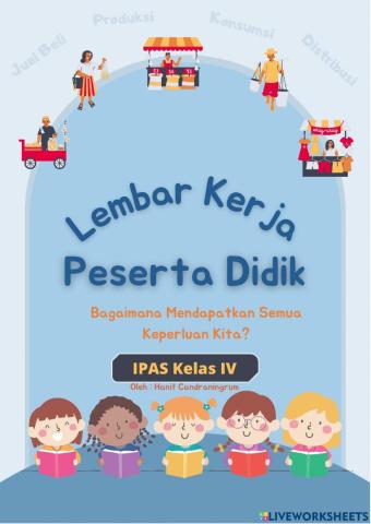 LKPD IPAS Kegiatan Jual Beli