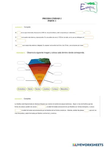 Prueba unidad 2