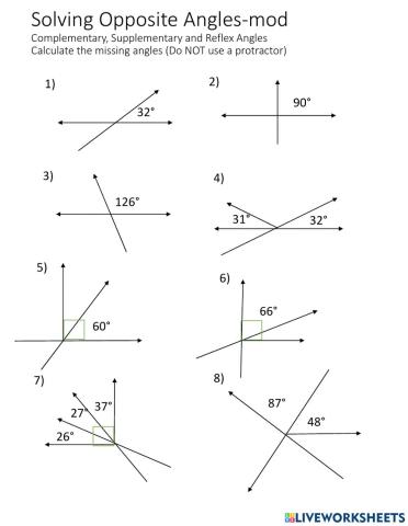 Opposite Angles mod