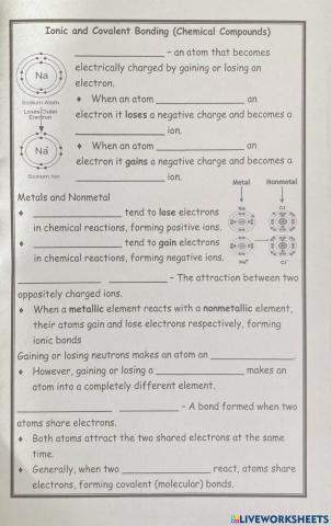 Bonding Review Questions