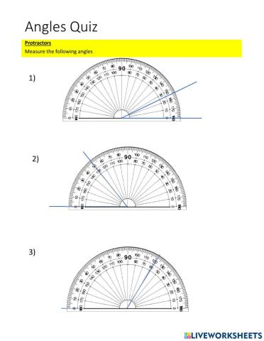 Angles Quiz mod