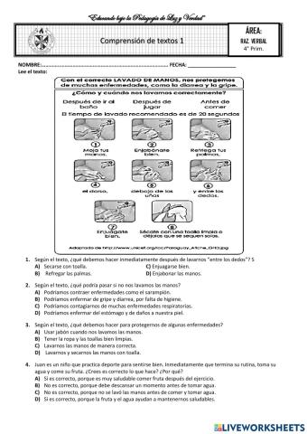 Comprensión lectora