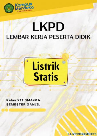 LKPD Listrik Statis kelas XII