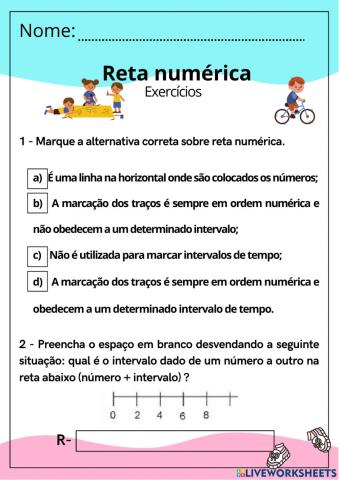 Reta numérica