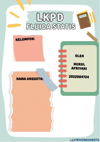 Lkpd fluida statis part 1