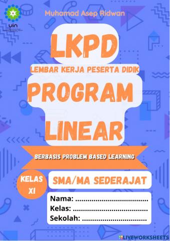 E-LKPD Berbasis Problem Based Learning