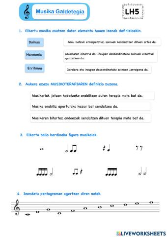 Musika galdetegia LH5