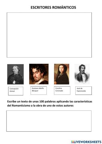 Escritores románticos 6