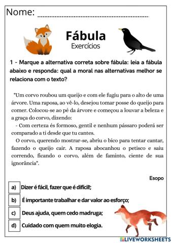 Fábula