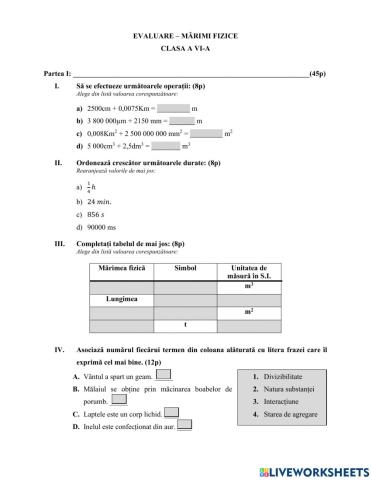 Evaluare