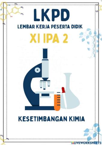 Tetapan Kesetimbangan Kimia