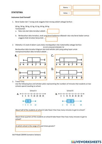 Formatif Test