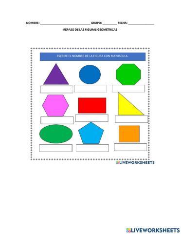 Repaso de figuras geometricas