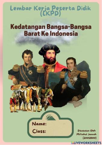 Kedatangan Bangsa-Bangsa Barat Ke Indonesia