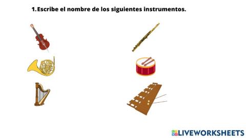 Instrumentos Musicales