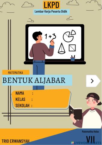 LKPD Materi Bentuk Aljabar