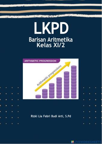 LKPD Barisan Aritmetika