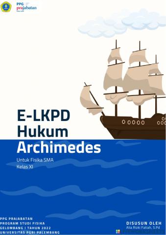 E-LKPD Hukum Archimedes