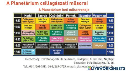 Planetárium