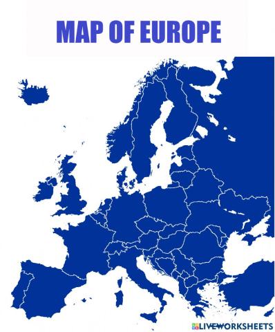 Map Of Europe