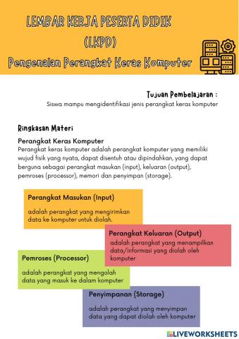 LKPD Pengenalan Hardware Komputer