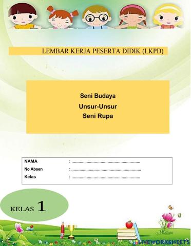 Lkpd seni budaya kelas 1