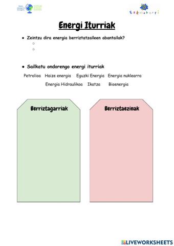 Energi Iturriak