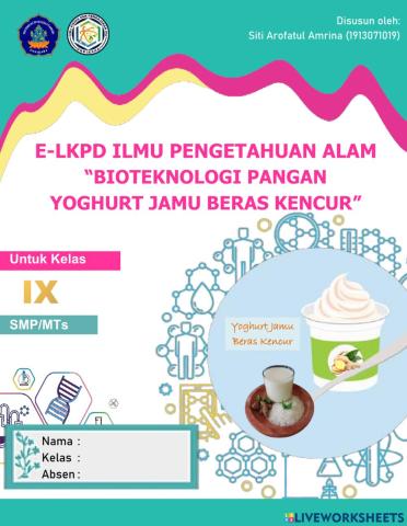 E-lkpd bioteknologi-yoghurt jamu