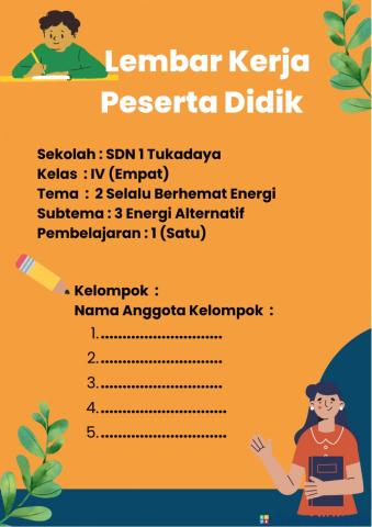 LKPD Tema 2 Selalu Berhemat Energi